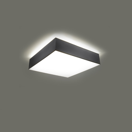 Lampa sufitowa plafon HORUS 25 szary Sollux SL.0143