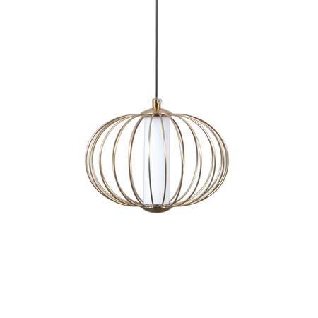 Lampa wisząca Rabel złota 3000K Italux PND-344221-1-HBR