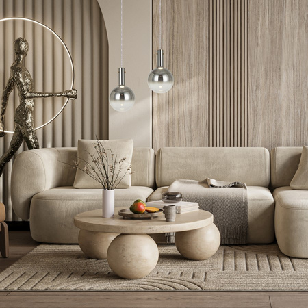 Lampa wisząca chrom TORONTO Milagro ML0327