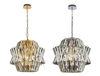 Lampa wisząca żyrandol kryształowy CROWN GOLD CHROME 12 Milagro ML0401 ML0402 kolor do wyboru