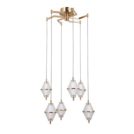 Lampa wisząca Fuente LED 3000K Italux PND-34395-6-HBR