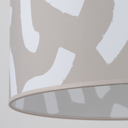 Lampa wisząca abażur wzór 38cm AFRICANA 1xE27 Tk Lighting 10904