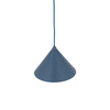Niebieska stożkowa lampa wisząca o średnicy 21cm CONO S NAVY 1XE27 Tk Lighting 11413
