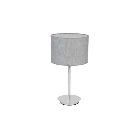 Lampka nocna z szarym abażurem o średnicy 23cm 1xE27 HOTEL MOOD Nowodvorski 11786