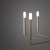 Lampa wisząca żyrandol metalowy w kolorze beżowym o średnicy 73cm 8xE14 ORTO Nowodvorski 12525