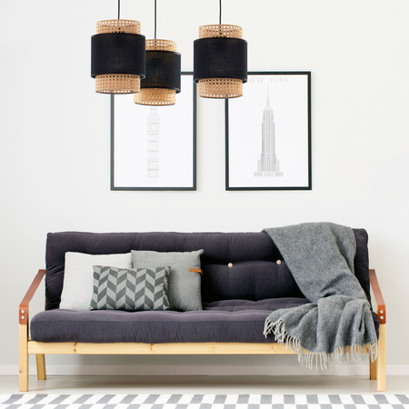 Lampa wisząca BOHO BLACK listwa TK Lighting 6549
