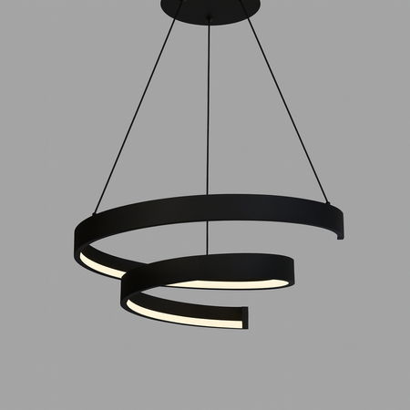 Lampa wisząca LED TOPPO czarna Aviano Lighting 6032-0110