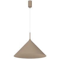 Lampa wisząca stożek na żarówkę GX53 CAPITAL KASZMIR Ø46cm Milagro MLP2470