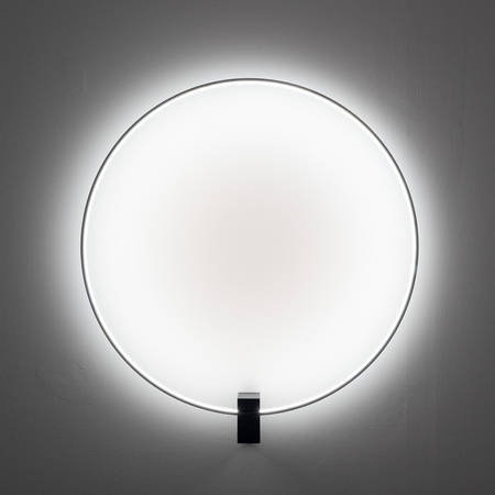 Kinkiet czarny okrąg LED o średnicy 60cm VEXA BLACK 18W Tk Lighting 18307