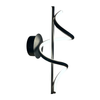 Kinkiet TWIST BLACK 12W LED Milagro ML1058