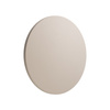 Okrągły płaski kinkiet w kolorze beżowym podświetlający elewacje 24cm IP65 3000K ARIA LED L Nowodvorski 11570