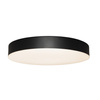 Czarny okrągły plafon 30cm z tworzywa Maxlight C0272 Lumos 24W