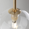 NILOS BLACK / GOLD LAMPA WISZACA 1 TK Lighting 5941