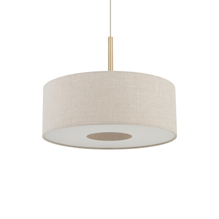 Lampa wisząca z kremowym abażurem o średnicy 50cm 1xE27 SANTANA M Nowodvorski 11652