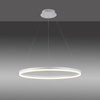 Lampa wisząca biały okrąg 80cm LED 3000K z wbudowanym ściemniaczem TITUS Paul Neuhaus 2383-16