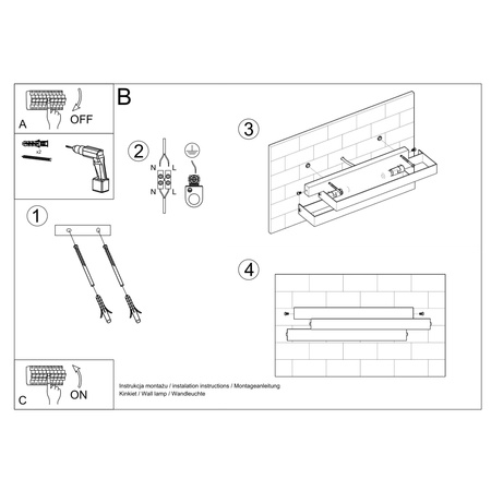 Kinkiet biały FROST Sollux Lighting SL.0379