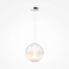 Lampa wisząca 30cm LED 2700K szklany klosz Bruma MOD397PL-L15CH2.7K Maytoni