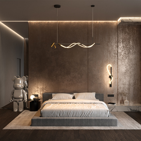 Lampa wisząca TAU LED Maytoni MOD166PL-L30GB3K
