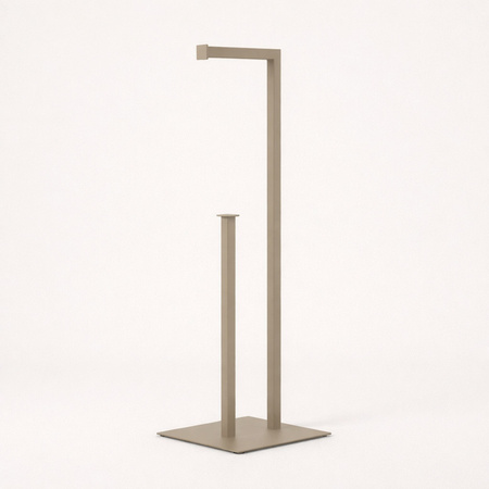 Beżowy stojak na papier toaletowy KS-53 PAPER STAND z serii KAJA HOME