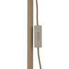 Lampa podłogowa w kolorze sabia z białymi nieregularnymi kloszami NEBIA SABIA 6xG9 Tk Lighting 16239