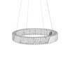 Lampa wisząca kryształowy ring 60cm 3000K LUXORA LED Nowodvorski 11705