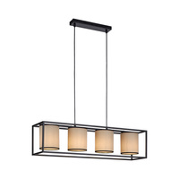 Lampa wisząca 4-punktowa nad stół 4xE27 RAVEN Just Light 15305-18