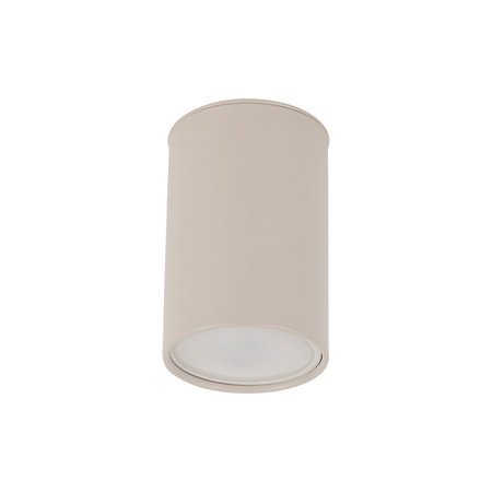 Mały spot sufitowy natynkowy w kolorze kaszmirowym TOP KASZMIR 1XGU10 Tk Lighting 11339