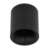 Czarna tuba sufitowa natynkowa o średnicy 7,3cm LED 3000K BLAZE BLACK 12W Tk Lighting 18141