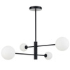 Lampa wisząca Dorado czarna 4xG9 Light Prestige LP-002/4P BK