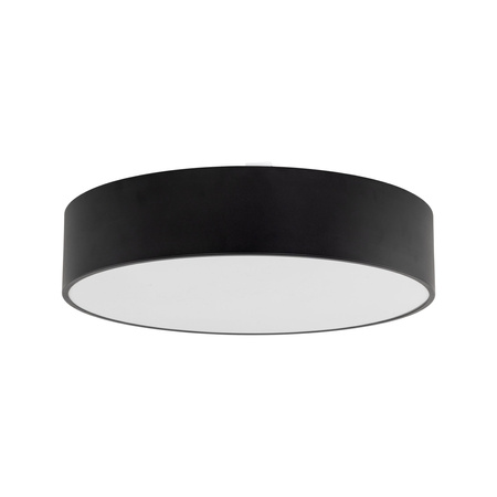 Lampa sufitowa okragła czarna do łazienki 50cm LIVO BLACK L IP54 4xE27 Tk Lighting 10988