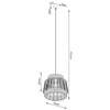 Lampa wisząca BRILO Sollux Lighting SL.1253