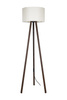 Lampa podłogowa PIKO E27 Zuma Line ASZ.1608 - trójnóg drewniany