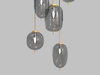 Lampa wisząca piątka Belleville Aviano Lighting 5007-502 