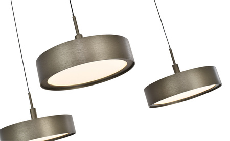 Lampa wisząca szóstka owalna Valensole brąz Aviano Lighting 7062-621