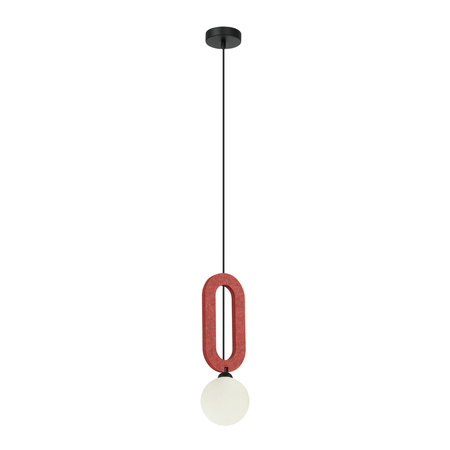 Lampa wisząca Masso czerwona 1xG9 Italux PND-59839-1-RED