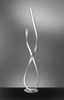 Lampa podłogowa LED STALOWY LINDA Paul Neuhaus 720-55 ze ściemniaczem  