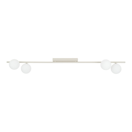 Listwa sufitowa czterokloszowa w kolorze kaszmirowym IMELO KASZMIR 4XG9 Tk Lighting 11331