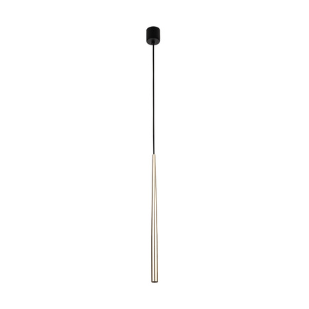 PIANO BLACK GOLD LAMPA WISZACA 1 TK Lighting 10116