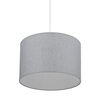 Lampa wisząca szary abażur o średnicy 50cm 1xE27 HOTEL MOOD Nowodvorski 11791