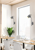 GRAY LAMPA KINKIET NA WYSIĘGNIKU 1X40W E14 SZARY Candellux 91-66527