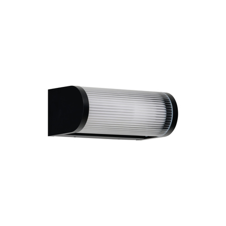 Nowoczesny kinkiet ogrodowy LED EBRO WALL IP65 12W 3000K BK AZZARDO AZ6764