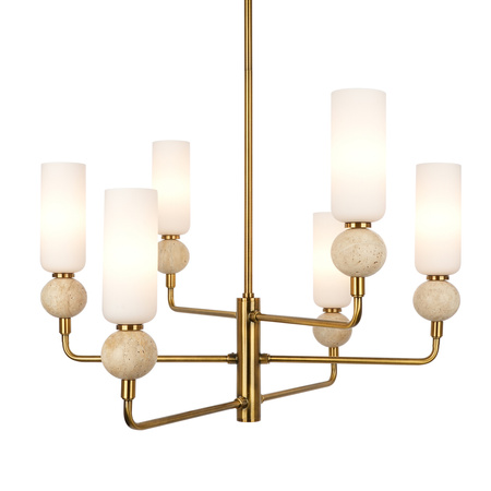 Lampa wisząca Santos 6xG9 Italux PND-95331-6-BRSS