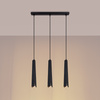 Lampa wisząca PRYSM 3L czarna Sollux SL.1402