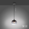 Lampa wisząca pojdeyńcza szklany klosz 19cm ZEA 1xE27 Just Light 15420-18