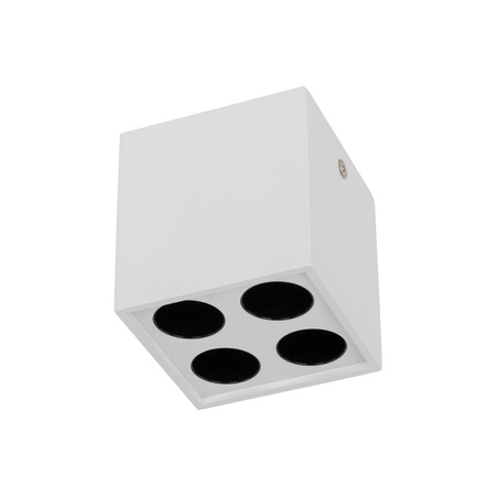 Biała oprawa natynkowa kwadratowa ARCO WHITE CCT 8W Tk Lighting 18165
