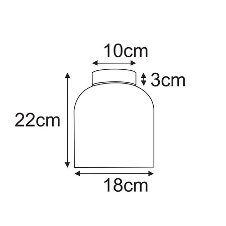 Lampa sufitowa K-5632 z serii INGA Kaja Lighting