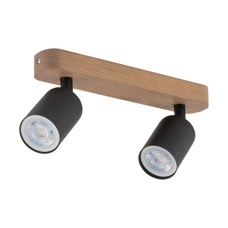 Lampa sufitowa TOP BLACK WOOD TK Lighting 3291
