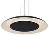 Lampa wisząca Piattino Czarny 30W LED 3000K-4000k-6000K Milagro ML1814