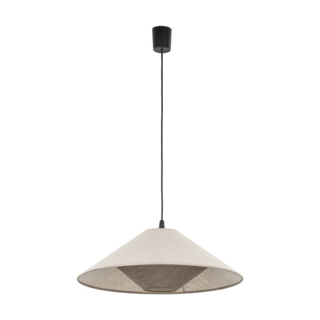 Pojedyńcza lampa wisząca abażurowy stożek BELISSA LEN 50cm 1xE27 Tk Lighting 10873