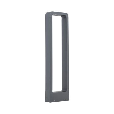 Szary słupek ogrodowy ramka 60cm LED 3000K ARIUS M GRAY IP54 Tk Lighting 19004